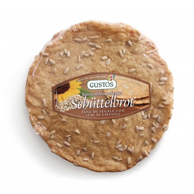 Schüttelbrot mit Sonnenblumenkernen