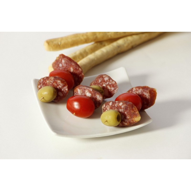 Hirsch-Kaminwurzen-Häppchen