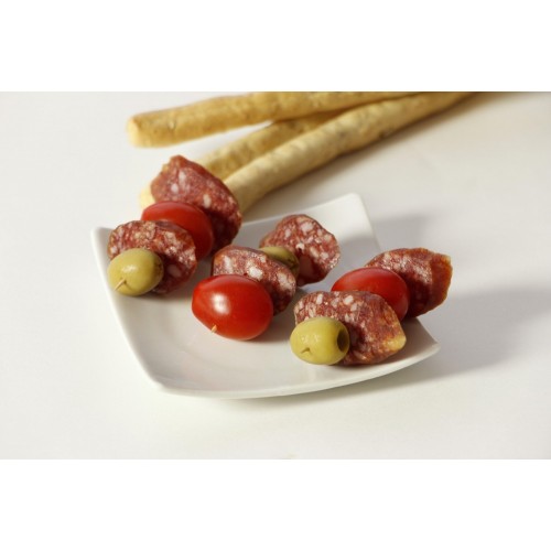 Hirsch-Kaminwurzen-Häppchen