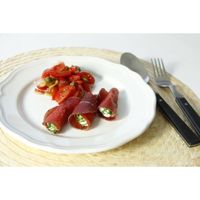 Bresaola Rollen mit Käse