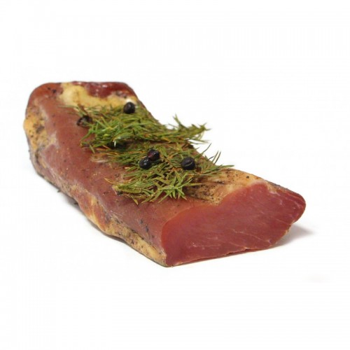 Lendenstück mit Wachholder