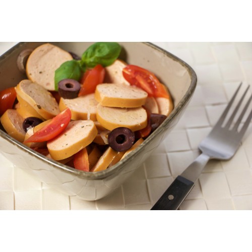 Serveladensalat mit roher Servelade