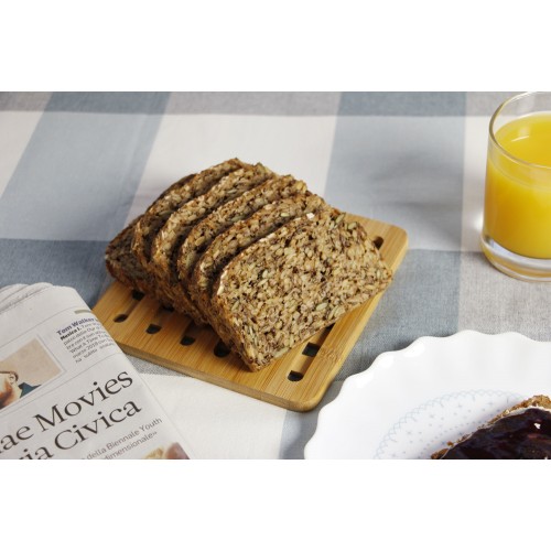 Veganes Vollkornbrot zum Frühstück