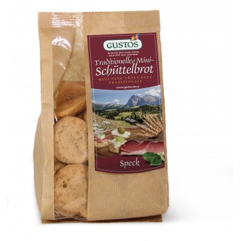 Mini Schüttelbrot mit Speck Mini Schüttelbrot mit Speck