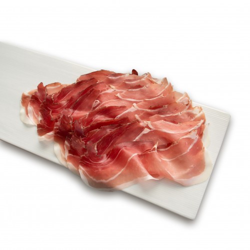 Geräucherte Speckscheiben