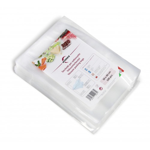 100 Vakuumbeutel 30 cm x 40 cm geprägt