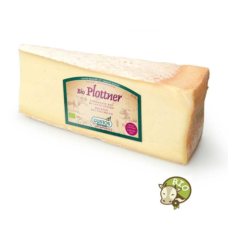 Plottner Käse nach Art des Fontina. Biologisch - 450 g