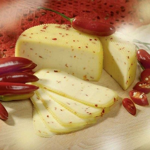 Peperoncino-Käse. Biologisch - 400 gr