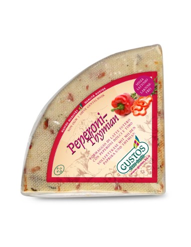 Paprika-Thymian-Käse - 650 Gr