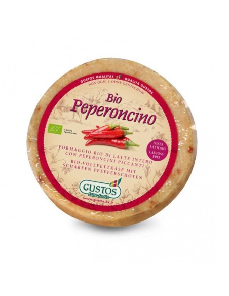 Peperoncino-Käse. Biologisch - 400 gr