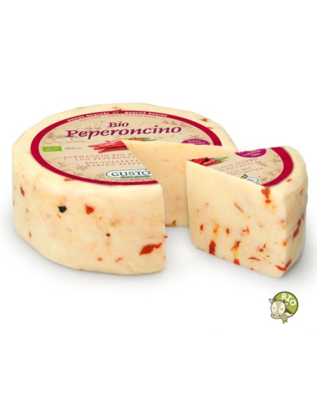 Peperoncino-Käse. Biologisch - 400 gr