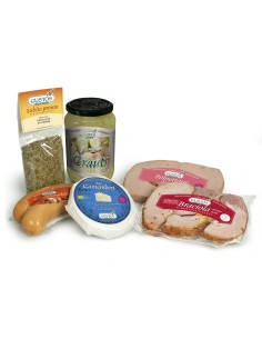 Typisches Südtiroler Grill-Sortiment