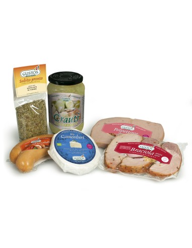 Typisches Südtiroler Grill-Sortiment