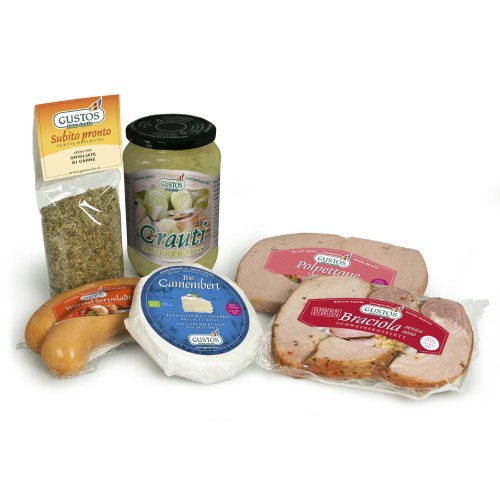 Typisches Südtiroler Grill-Sortiment