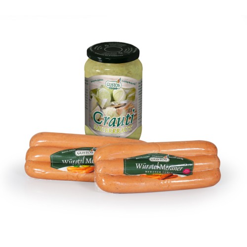 Würstel und Kraut