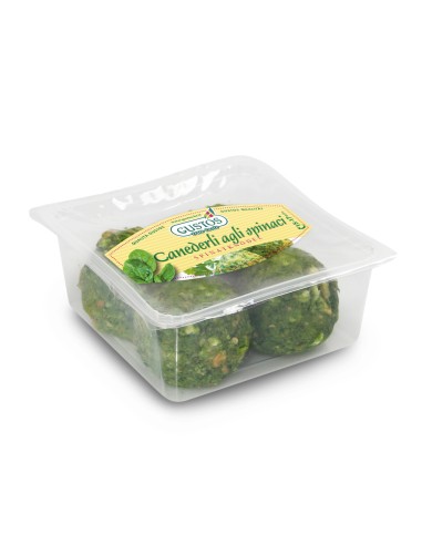 Spinatknödel - 4 Stück - 300 Gr