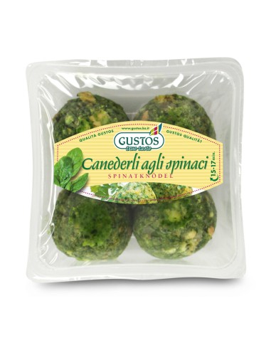 Spinatknödel - 4 Stück - 300 Gr