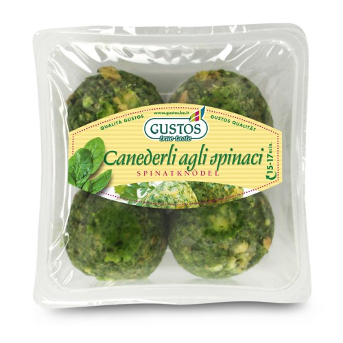 Spinatknödel - 4 Stück - 300 Gr
