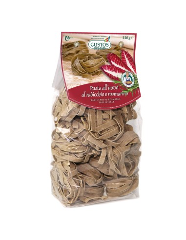 Radicchio- und Rosmarin-Tagliatelle - 330 Gr
