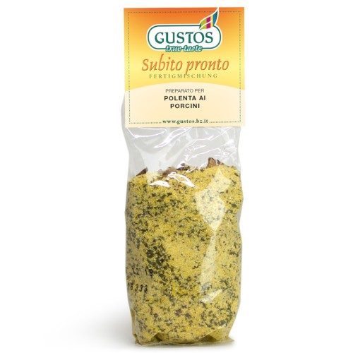 Polenta mit Steinpilzen - 350 gr