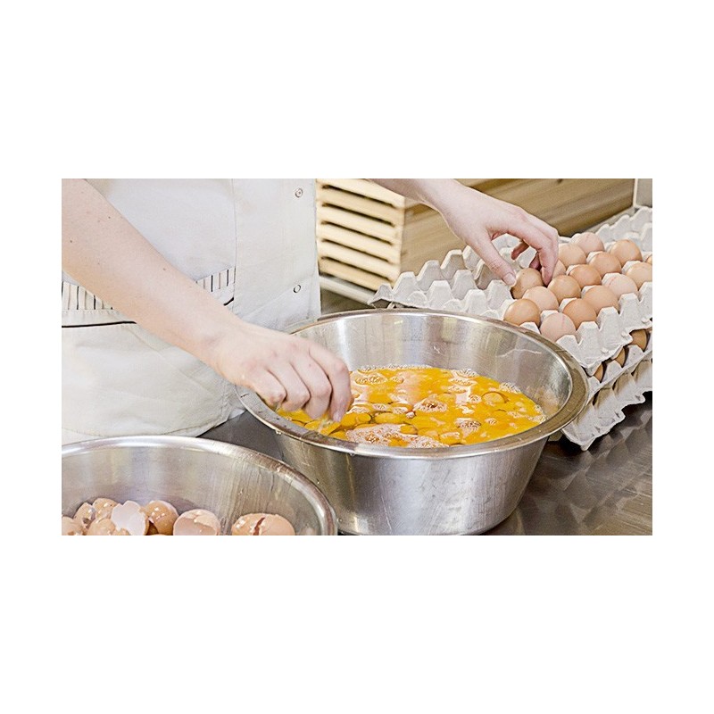 Alle Eier werden einzeln kontrolliert