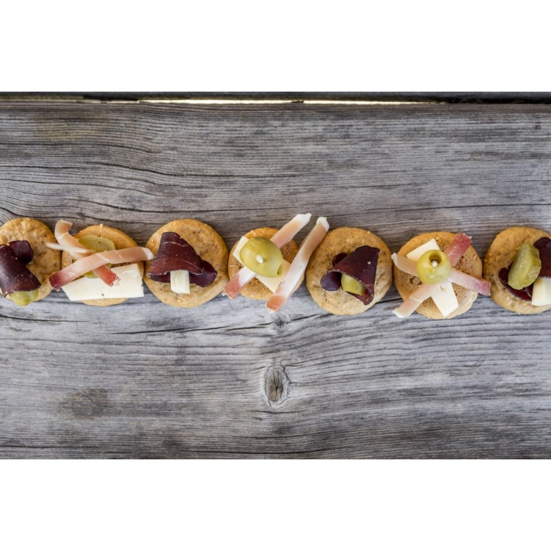 Mini-Schüttelbrot für leckere Aperitife