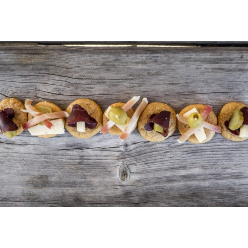 Mini-Schüttelbrot für leckere Aperitife