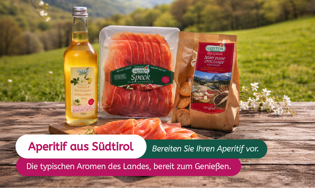 Aperitif aus Suedtirol