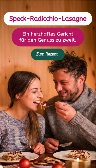 Speck-Radicchio-Lasagne