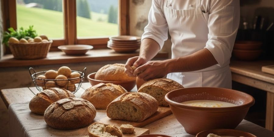 impiattare risotto zucca